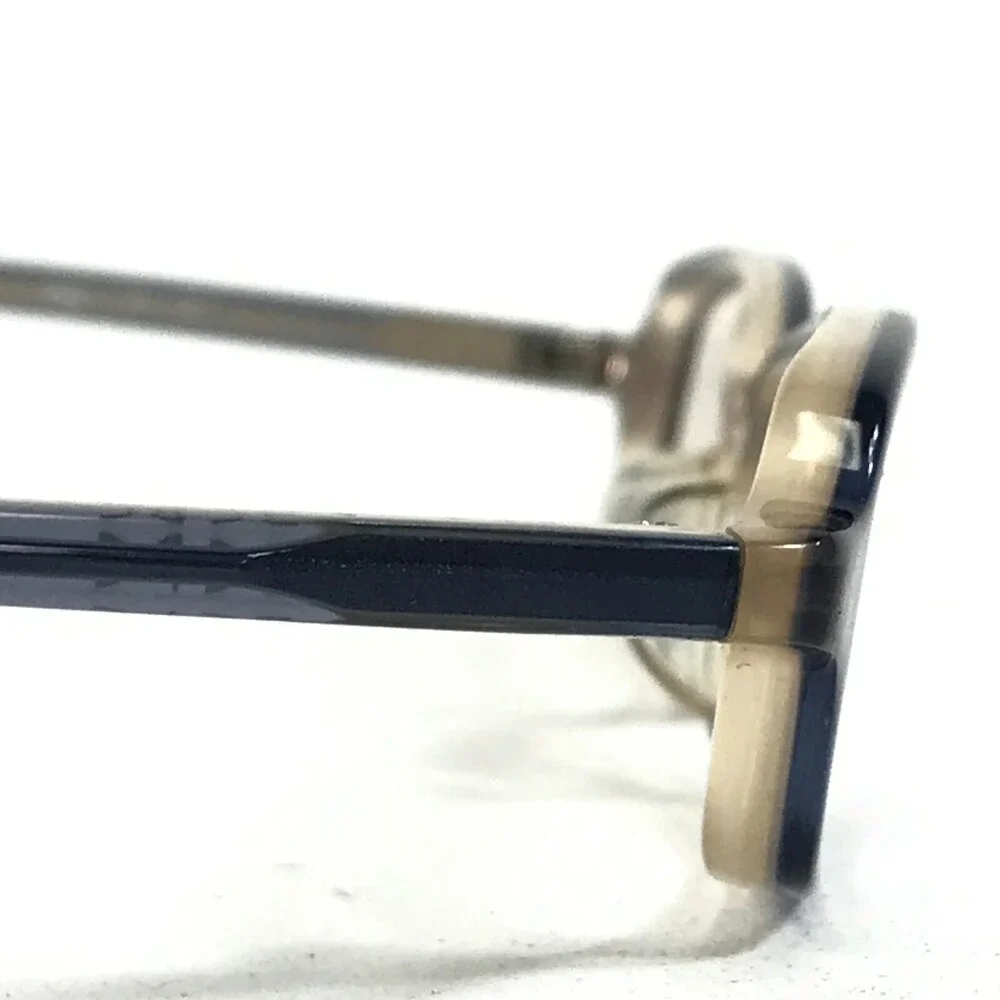 BCPC BP-156 COL.01 Eyeglasses Frames Gray Blue Rectangular Full Rim 48-17-137